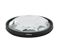 Jectse 58MM Kaleidoscope Filter, Optical Glass Prism Special Effects Lens Filter, Multi Refraction and Variable Number of Photographic Subjects DSLR Photography Accessories