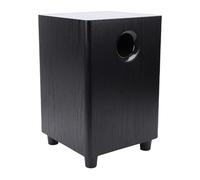 Jectse 6.5 Inch 100W Passive Subwoofer, Deep Bass MDF Speaker with Ground Low Pass Filter for Home Theater, Plug and Play