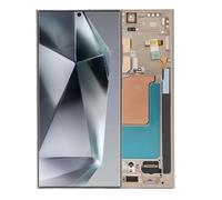 Jectse 6.8 Inch Phone Screen Replacement Kit with Frame Tools for S24 Ultra 5G SM-S928U, Fingerprint Support (Grey)