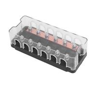 Jectse 6 Way MEGA Panel, Bolt Fixing Bus Box 30A 50A 60A 80A 100A 125A, Boat Block for Marine Automotive