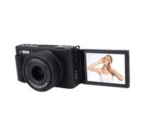 Jectse 72MP 5K Digital Camera 3x Optical Zoom 4x Digital Zoom 2.8in 180 Flip Screen Selfie Camera WiFi Macro Mode 15 Filters for Photography Beginners Travel Vlogging (Black)