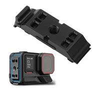 Jectse Action Camera Battery Cover for Pro 2, Aluminum Alloy Magnetic Battery Cover with 1/4'' Screw Port, Shock Absorption, Horizontal and Vertical Recording Modes