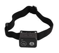 Jectse Action Camera Head Mount, 1080P LED Headlamp Wearable Body Camera, 5-10M Night Light Hands Fre Video Camcorder with 2.0M CMOS Sensor, Support 128GB for Outdoor