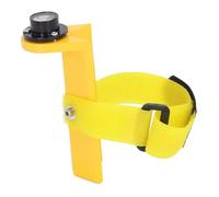 Jectse Adjustable Aluminum Grade Rod Level for Accurate Measurements, Easy Adjustment, Portable with Protective Cover, Compatible with Circular and Rectangular Rods
