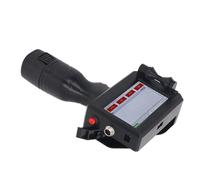 Jectse Adjustable Handheld Inkjet Printer 4 CPU 600dpi Printing Machine for Small Business Owners Plastic/Fabric/Acrylic (UK Plug)