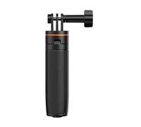 Jectse Adjustable Lightweight Tripod, Extendable Selfie Stick Stand 13.5-30.5cm Aluminum Alloy Body with Anti Slip Handle, for Vlog Live Streaming Wearable Cameras