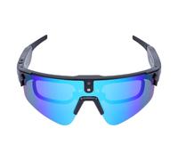 Jectse AI Smart Sports Sunglasses with Camera, for Men Women (Black Blue)