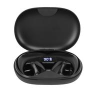 Jectse AI Translation Earbuds, 133 Languages Real Time Voice Translator Headset with Ear Hook, Bluetooth 5.3 Simultaneous Translation Device for Business Travel Learning (Black)