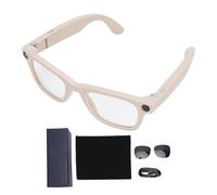 Jectse Ai Translation Smart Glasses, Bluetooth 5.3. Glasses with 25 Languages Real Time, Multifunctional Open Ear Headphones with Photo Recognition, Taking Photos, Recording Video