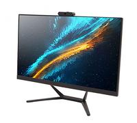 Jectse AIO Desktop, 4 Core 4 Thread UK Plug 23.8inch All in One Desktop Computer for Office (4+128G UK Plug)