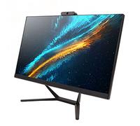 Jectse AIO Desktop, 4 Core 4 Thread UK Plug 23.8inch All in One Desktop Computer for Office (4+256G UK Plug)