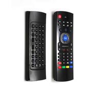 Jectse Air Mouse, Wireless Remote with Mini Keyboard, 2.4G Plug and Play, 6 Axis Motion Sensor, 81 Keys, IR Learning, Multi Device Control for TV Box Projector Mini PC