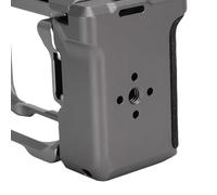 Jectse Aluminum Alloy Camera Cage, Grip Holder Set, Integrated Handle Grip, Soft Rubber, Cold Shoe, 1/4 Inch Interface, Easy Battery Replacement for 360 Ace Pro 2