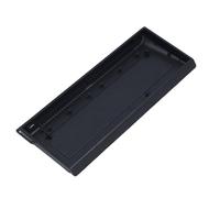 Jectse Aluminum Alloy Keyboard Shell for 60% Mechanical Keyboards, DIY Case with Silver Coating, for Woot60HE, for MADLIONS for MAD60HE, for 60, for GT60 (Black)
