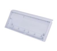 Jectse Aluminum Alloy Keyboard Shell for 60% Mechanical Keyboards, DIY Case with Silver Coating, for Woot60HE, for MADLIONS for MAD60HE, for 60, for GT60 (White)