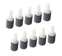 Jectse Aquarium Air Stone Cylinder Bubble Stone for Fish Tank Oxygen Diffuser, Promotes Growth, Increase Oxygen, 10 Counts for Fish Tank and Aquarium (15 * 25mm air single)