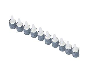 Jectse Aquarium Air Stone Cylinder Bubble Stone for Fish Tank Oxygen Diffuser, Promotes Growth, Increase Oxygen, 10 Counts for Fish Tank and Aquarium (12.7 * 15mm air single)
