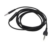 Jectse AW320H 1.8m Length Headphones Cable with Microphone, Compatible with Place, ANC Crusher, Plug and Reproduce the Headphone Cable for the Phone Computer, the Shield
