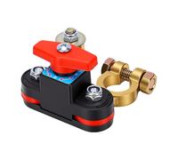 Jectse Battery Disconnect Switch, Car Battery Kill Switch, Rotatable Power Cut Off for Vehicle, Truck, Boat, Heavy Duty Shut Off, Resistant, Quick