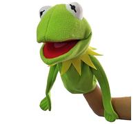 Jectse Big Frog Puppet Show Plush Hand Puppet Toy Cute Frog Doll for Kids and Adults Interactive Christmas Birthday Family Playtime 15.7inch Plush Suitable for Children and Adults (Green)