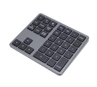 Jectse Bluetooth Number Pad, K35 Dual Mode 2.4G Wireless Numeric Keypad with 35 Keys, Portable Mini Rechargeable Financial Accounting USB External Numpad Keyboard for for Android