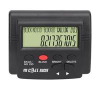 Jectse Call Blocker for Landline, 4000 Groups Large Capacity Caller ID Box with LCD Display, Prevent Harassment Calls Phone Blocker, Ideal for Home Office