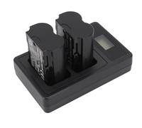 Jectse Camera Battery 2000mAh Lithium Replacement Battery with Dual Slot Charger for X-T5 X-T4, Battery Charger for GFX100S, VG-XT4, X-S20, GFX50S II