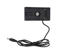 Jectse Camera Battery Adapter Plate with LED Power Indicator Fit For NP F550 F570 F750 F770 F960 F970 Battery DC5.5 2.1mm Output Port 1/4in Screw Mount, For BMPCC Cameras