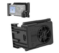Jectse Camera Cooling Fan, Silence High Speed Fan with 3 Speed Adjustment and Intelligent Cooling, for ACTION 4 3 5 PRO, Compatible with Cold Shoe Ports and 1/4 Screw