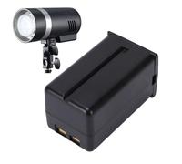 Jectse Camera Flash Battery Replacement, 2900mAh Lithium Ion Battery Pack for AD 300 AD 200 AD300 Pro 200, with High Energy Density and Long Lifespan