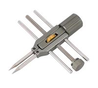 Jectse Camera Lens Repair Tool, Adjustable Lens Spanner Wrench with Replaceable Pointed and Flat Tips for 8mm to 100mm DSLR Lenses Telescope Eyepieces Microscopes