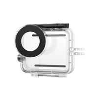 Jectse Camera Protective Case 60m/196ft Underwater Housing Diving Shell with Pressure Activated Silicone Seal for Nano Action Cameras