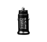 Jectse Car Cigarette Lighter Smart Tracker, Plug in Vehicle Locator with USB and Type C Fast Charging, for Find My App Real Time Location Tracking