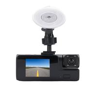 Jectse Car DVR 3 Channel Dash Cam, 1080P HD 170° Wide Angle WiFi Front Rear Inside Car Driving Recorder DVR with 2 Inch LCD Screen, Reversing Image