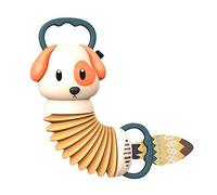 Jectse Cartoon Baby Accordion Musical Instrument with Little Tail Rustling Sound Paper Newborn Educational Developmental Toy, Easy to Carry (Dogs)