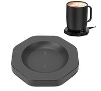 Jectse Charging Coaster, Replacement Charging Base for Ember Temperature Control Smart Mug 2 2+ 1, with Anti Slip Silicone Base and Upgraded 4 Pin Gold Plated Contacts