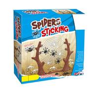 Jectse Children Jumping Spiders Funny Board Game Toys Spider Web Game for 2 Players Gift Box Size 27X27X6cm (Colorful)