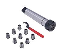 Jectse Collet Chuck, Accurate Lathe Collections in MTA ER25 Carbon Steel with Block Key (#3)