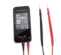 Jectse Compact Multimeter, 20000 Counts Smart Digital Tester with 3.2 Inch Screen for Voltage, Resistor, Temperature and Capacitance, Data Logging Mode