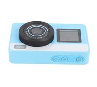 Jectse Compact Underwater Camera 48MP 18X Zoom Rain Proof Swimming Camera for Diving and Snorkeling (Blue)