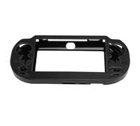 Jectse Console Case, Scratch Resistant Metal Easy Install Console Shockproof Protective Cover for Game (Black)