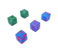 Jectse Cube Squeeze Toy, 5PCS Soft Squeeze Ball with Unique Pattern, Stress Cube Sensory Toy for Party Travel Home