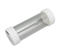 Jectse Cylindrical Water Cooling Tank 60mm OD G1/4 Thread Heat Resistant PMMA POM Water Cooling Tank for Computer (187MM)
