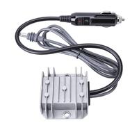 Jectse DC Step Up Converter, Smart Voltage Boost 12V 24V to 30V 3.5A Power Supply Adapter with Cigar Lighter, for Mini Dish RV Truck Off Grid