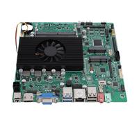 Jectse DDR4 4 Cores 4 Threads Industrial Motherboard with High Speed Network Card and Dual Display Output for Network Security Devices - Metal/PCB