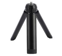 Jectse Desktop Mini Tripod, Aluminum Alloy Tabletop Stand Compact Tripod, Foldable Camera Webcam Phone Holder Selfie Stick Vlog for Phone Clamps Cameras