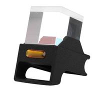 Jectse Desktop Weather Station Clock, 1.3 Inch Display WiFi Financial Tracker with Cryptocurrency Stock Gold Currency Rates, for Home Office Decor