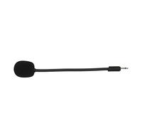 Jectse Detachable Mic Replacement, 2.5mm Game Microphone Boom Replacement Noise Reduction with Foam, Rotatable Game Microphone for Quantum 100, Plug and Play