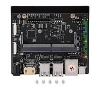 Jectse Development Board, Fit for Orin NX Nano Super Carrier Board with 5 USB Ports 2 M2 Key M Slots, for AI Development Module
