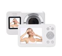 Jectse Digital Camera for Photography, 4K 64MP HD Dual Screens Vlogging Camera with 18X Zoom, Autofocus Compact Point and Shoot Built in Flash for Travel Teens Students (White)